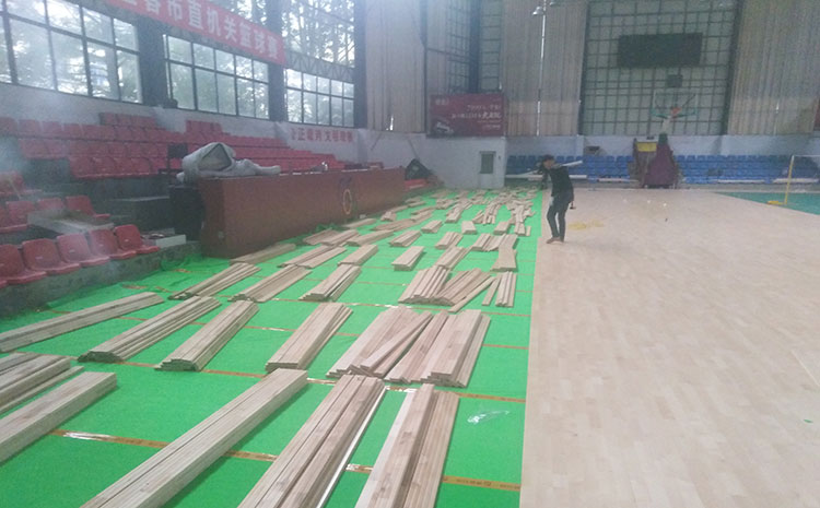 廣東企口運動木地板厚度